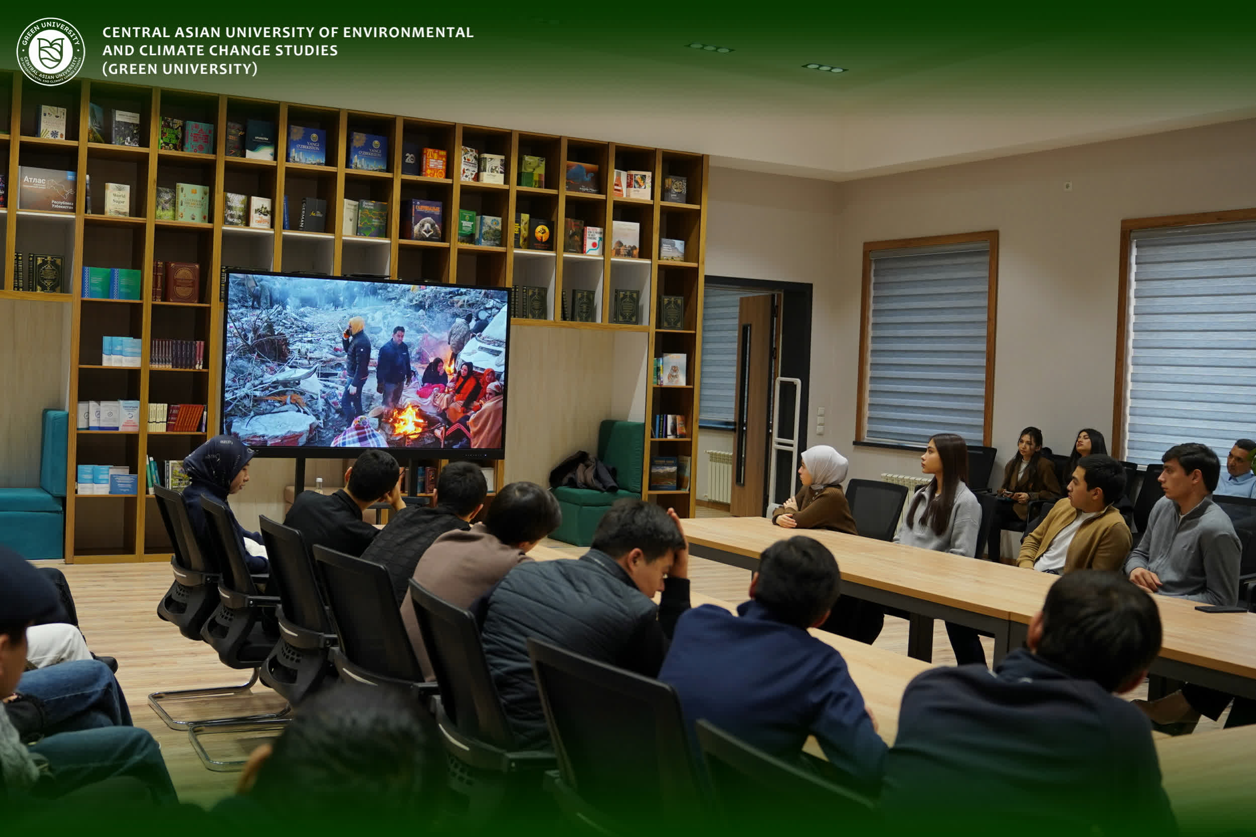 Green Universityda “Jaholatga qarshi ma’rifat bilan kurash” mavzusida davra suhbati o…