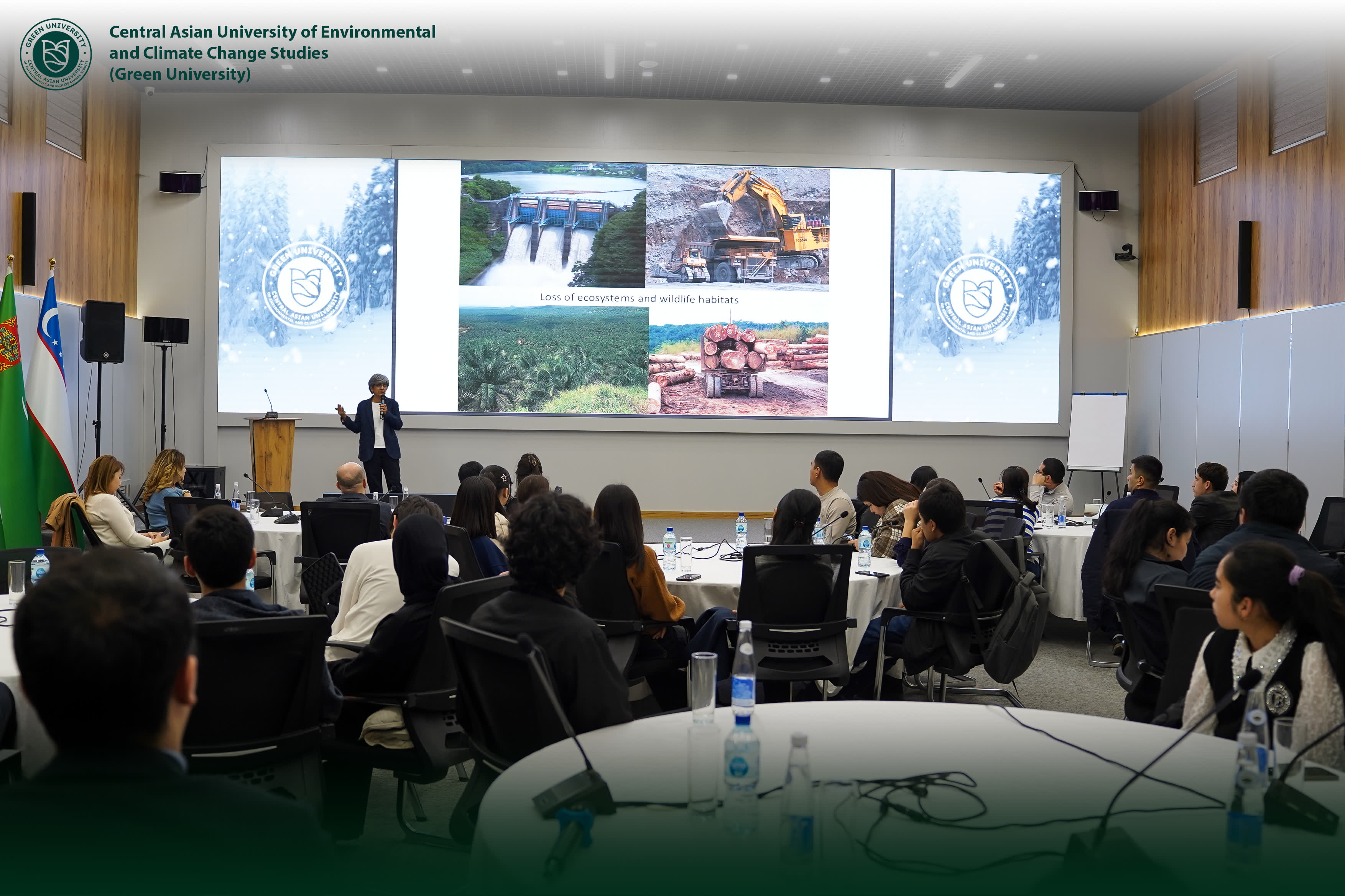 Green Universityda Dr. Madhu Rao ishtirokida global muhofazaga bag‘ishlangan ma’ruza …